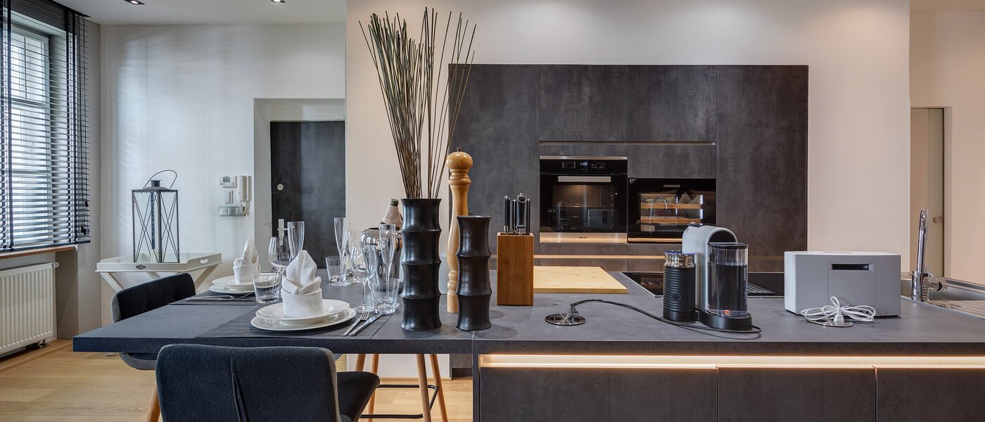 квартира München Gärtnerplatzviertel 03 кухня 11186