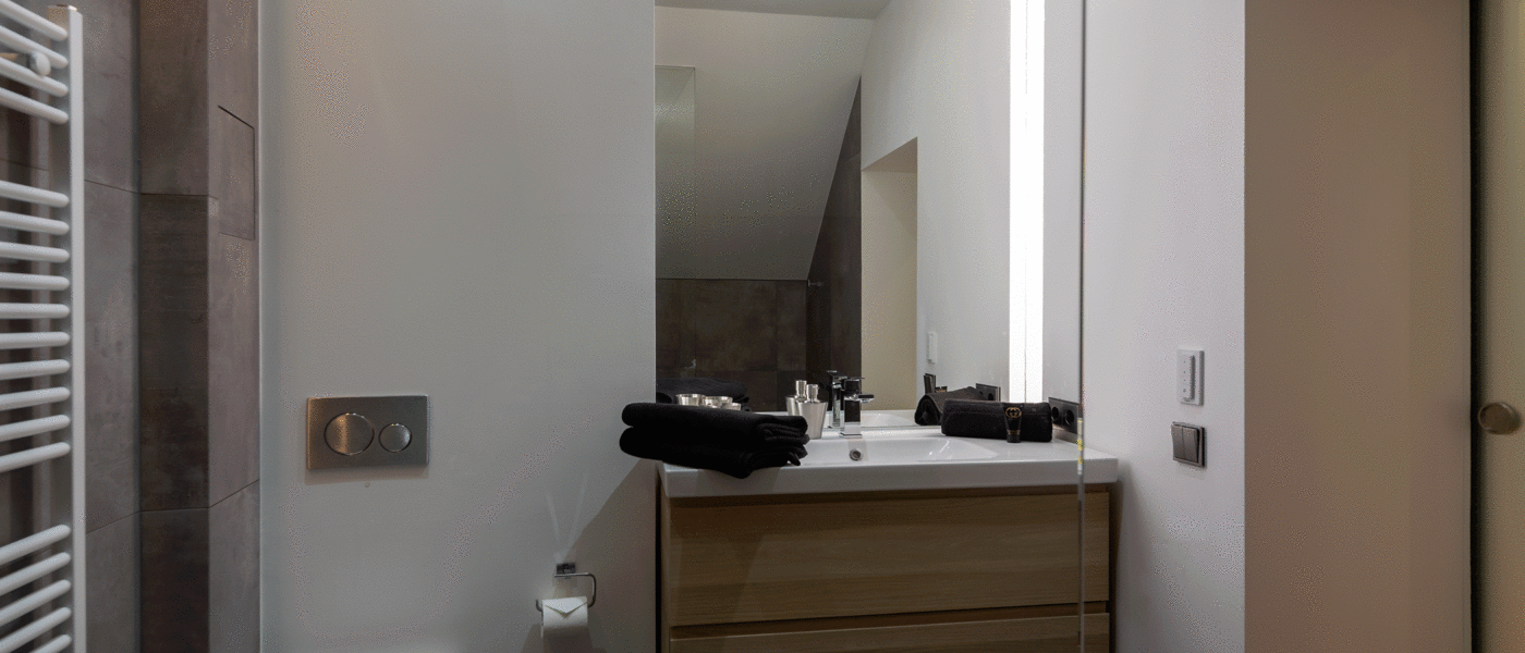 квартира München Gärtnerplatzviertel 02 ванная комната 11186