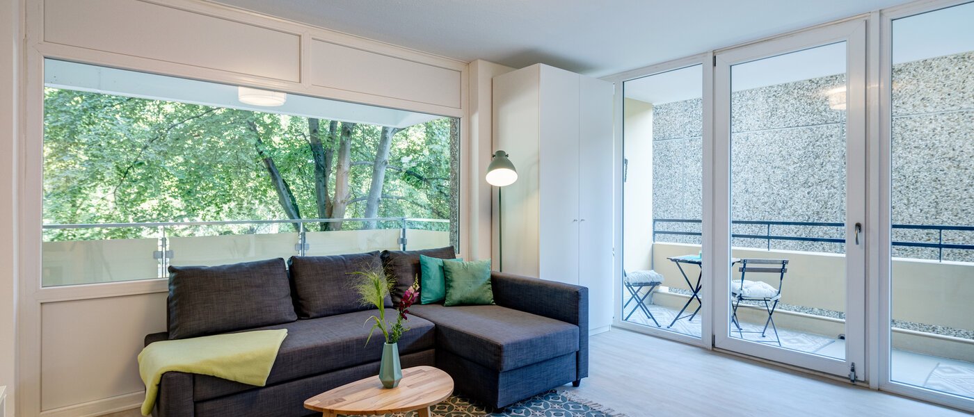 квартира München Schwabing-West (rund um den Bonner Platz) 03 жилое пространство 11195