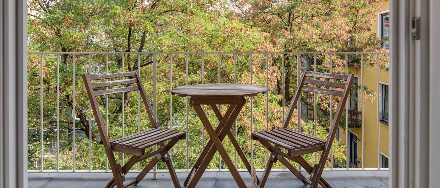 квартира München Schwabing 01 балкон 11220