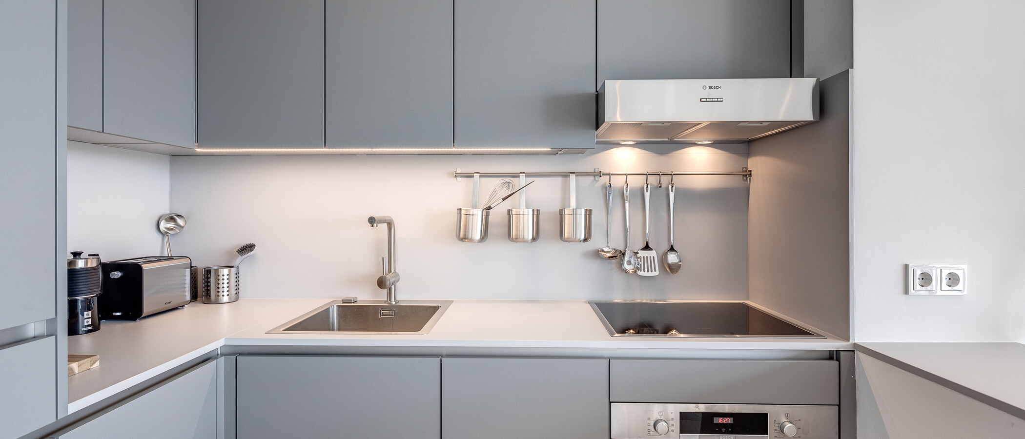 квартира München Milbertshofen 01 кухня 11227