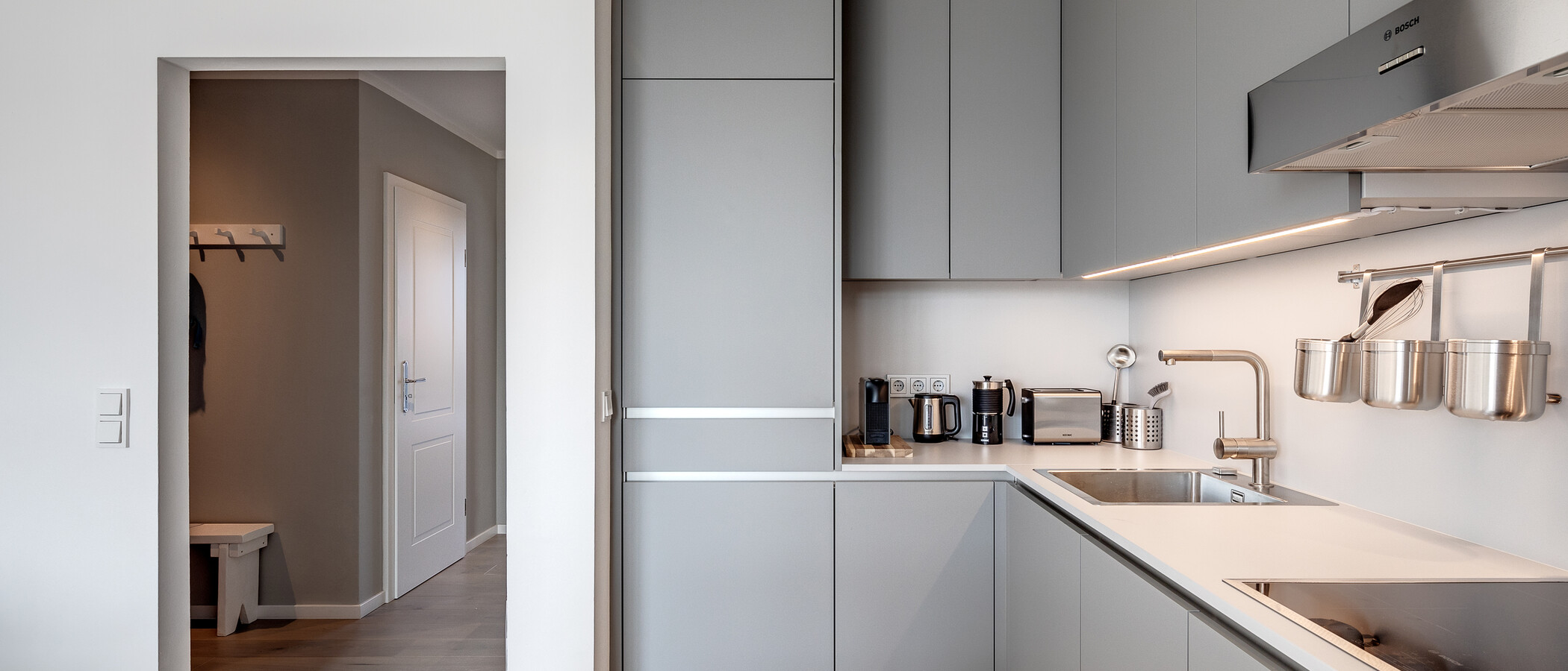 квартира München Milbertshofen 02 кухня 11227
