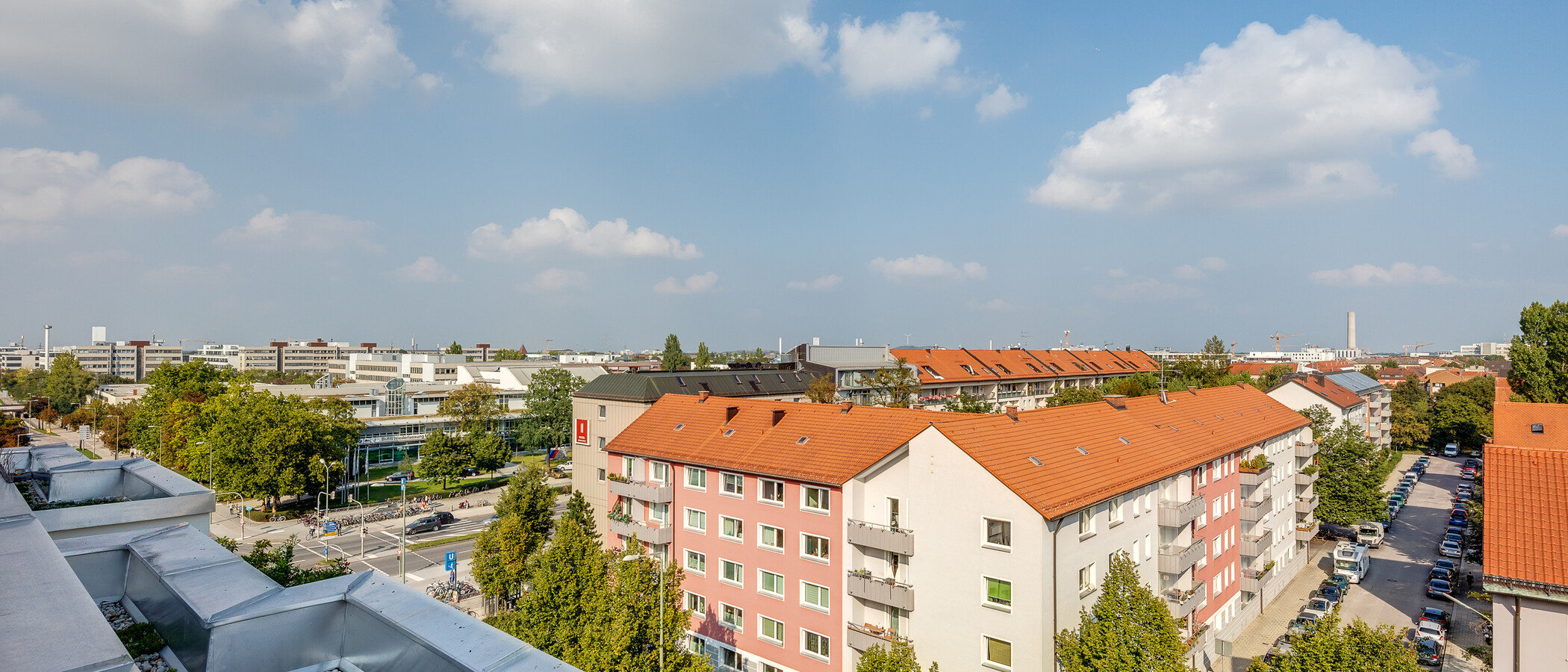квартира München Milbertshofen 01 вид из окна 11227