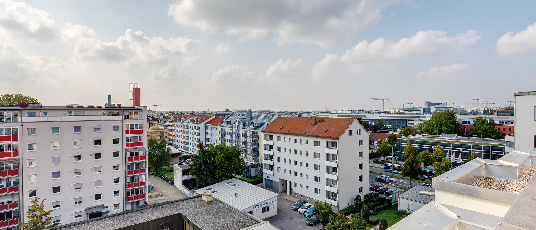 квартира München Milbertshofen 04 вид из окна 11227