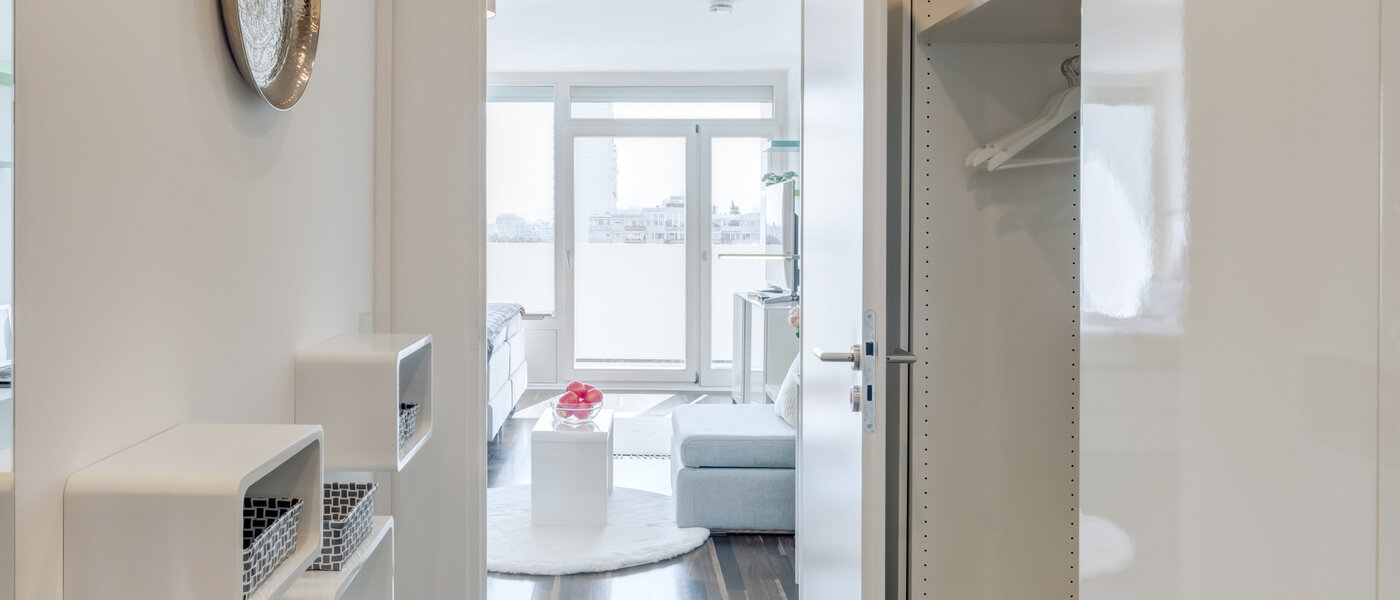 квартира München Olympiazentrum 01 коридор 11229