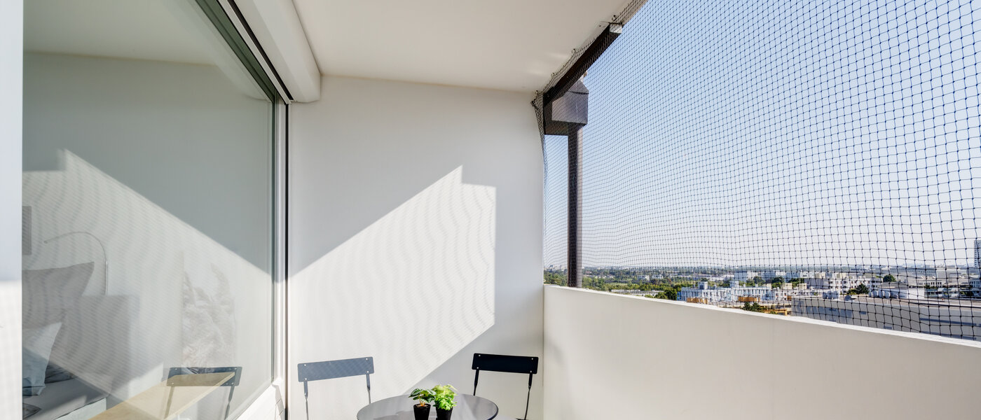 квартира München Olympiazentrum 01 балкон 11229