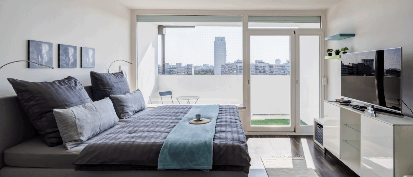 квартира München Olympiazentrum 02 зона для сна 11229