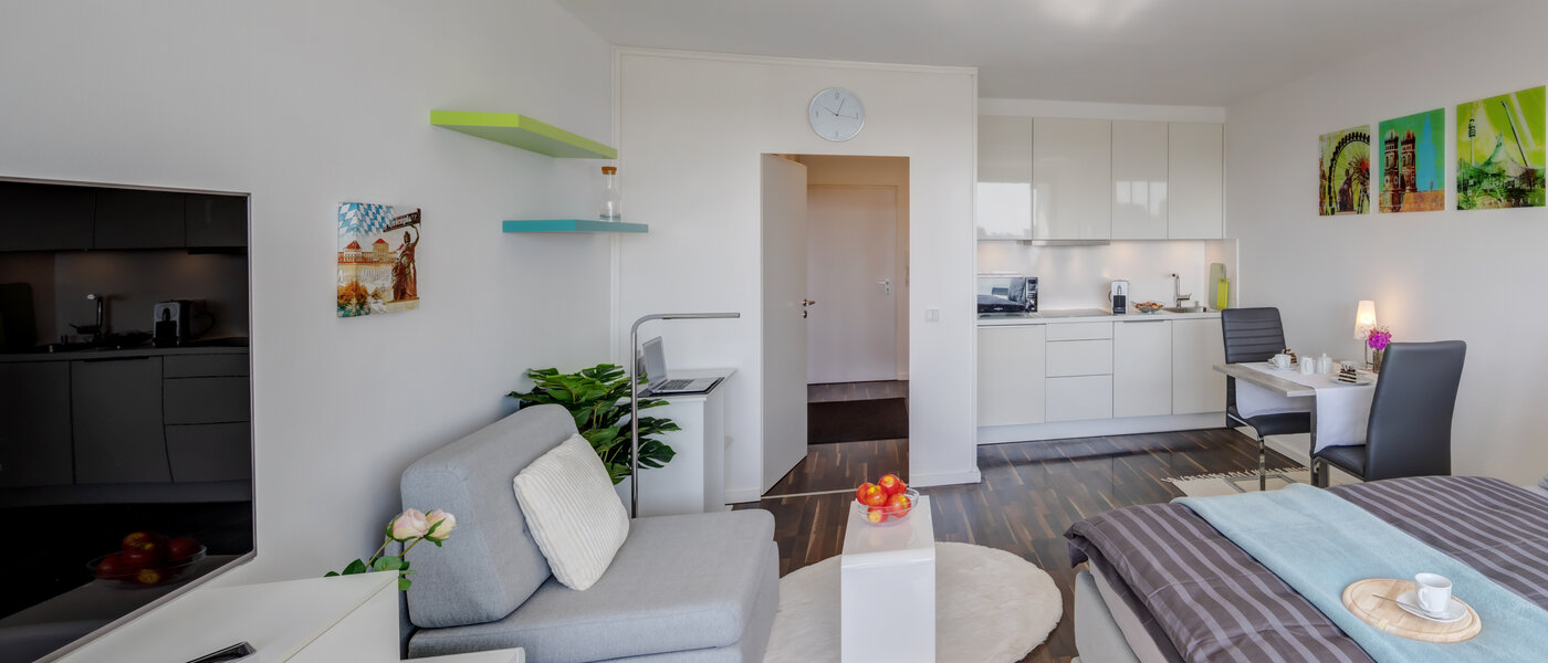 квартира München Olympiazentrum 03 жилое пространство 11229