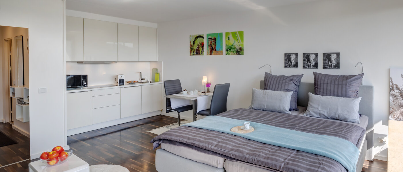 квартира München Olympiazentrum 04 жилое пространство 11229