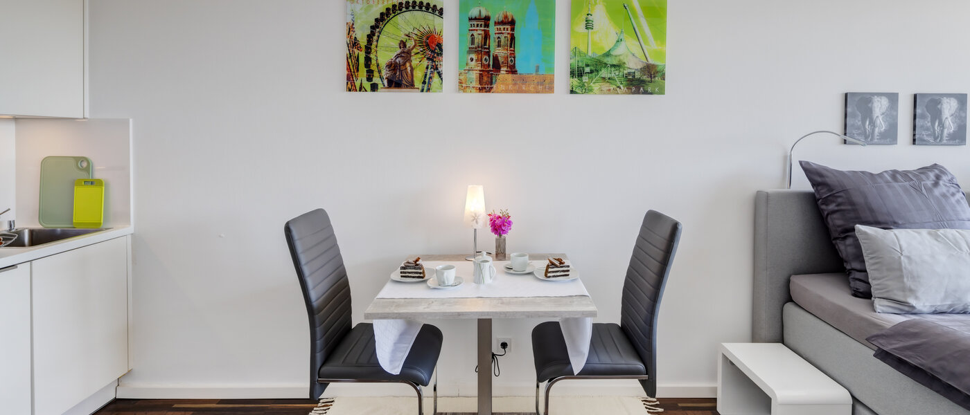 квартира München Olympiazentrum 05 жилое пространство 11229