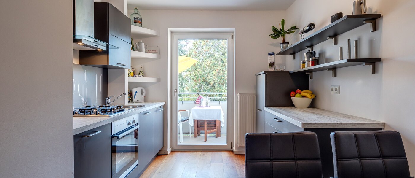 квартира München Glockenbachviertel 01 кухня 11245