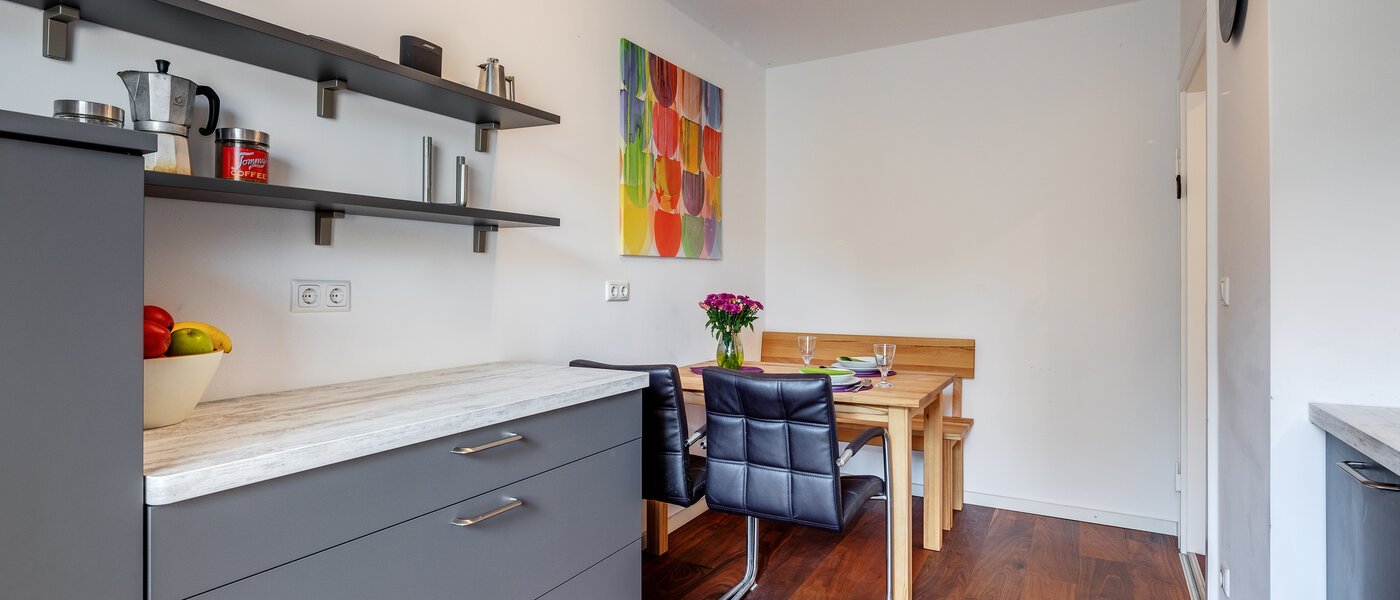 квартира München Glockenbachviertel 05 кухня 11245