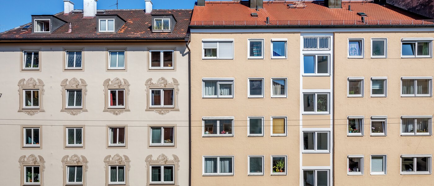 квартира München Glockenbachviertel 03 вид из окна 11245