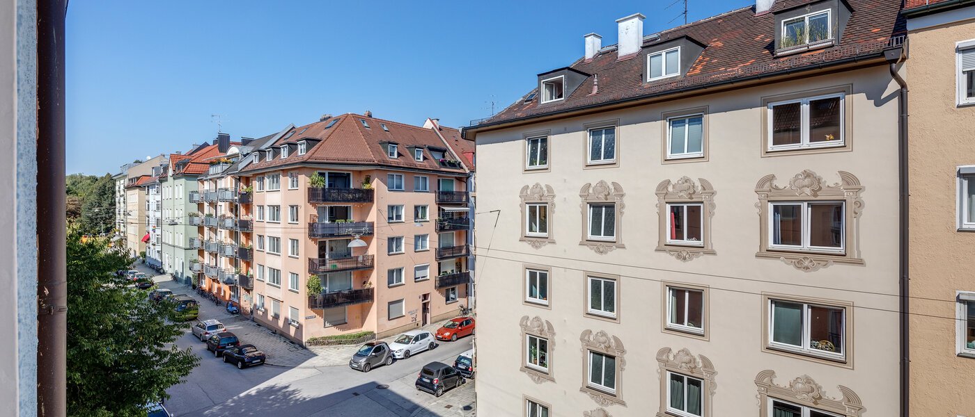 квартира München Glockenbachviertel 04 вид из окна 11245