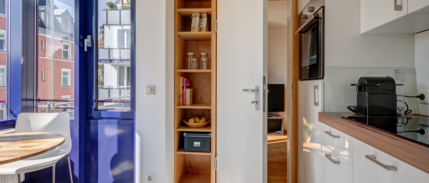 квартира München Neuhausen 02 кухня 11252