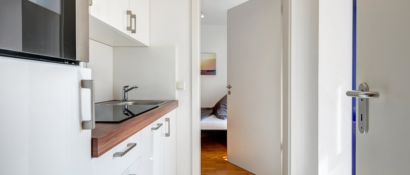 квартира München Neuhausen 04 кухня 11252