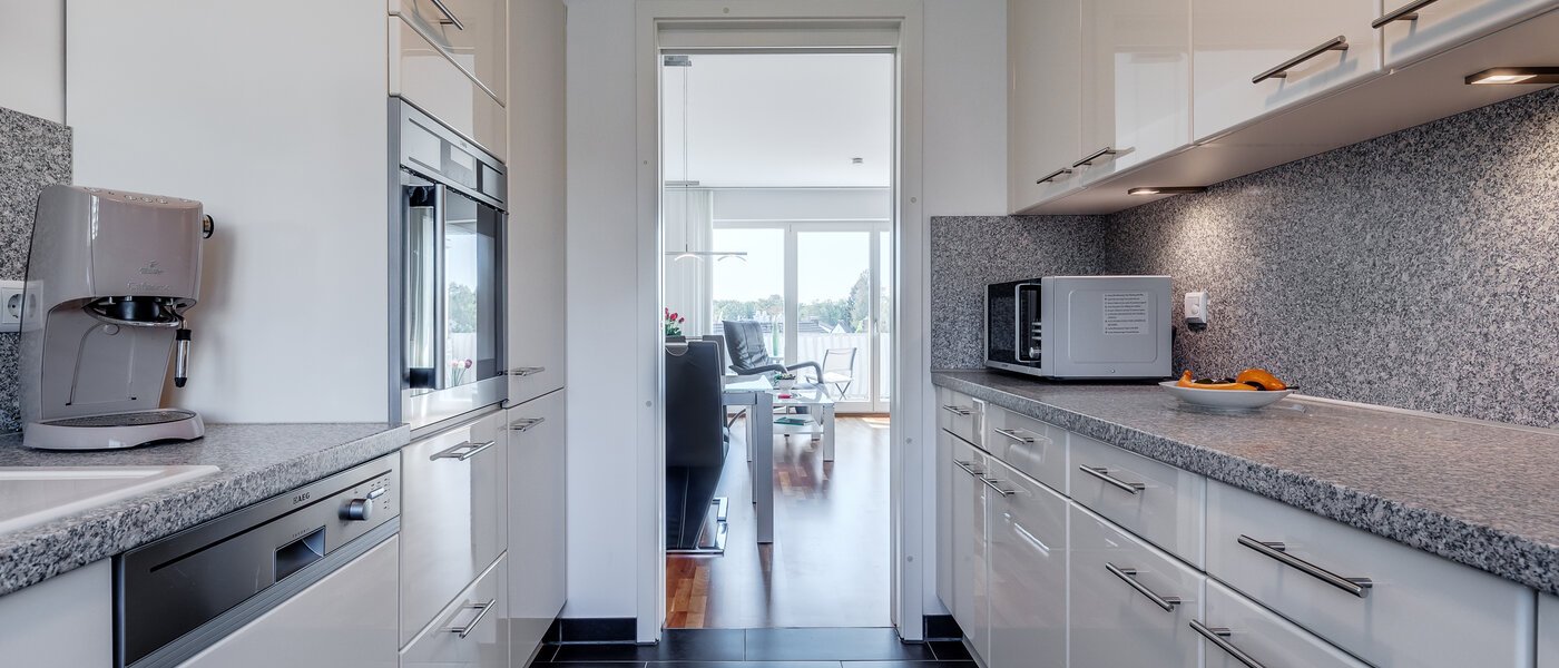 квартира München Parkstadt Solln 03 кухня 11253