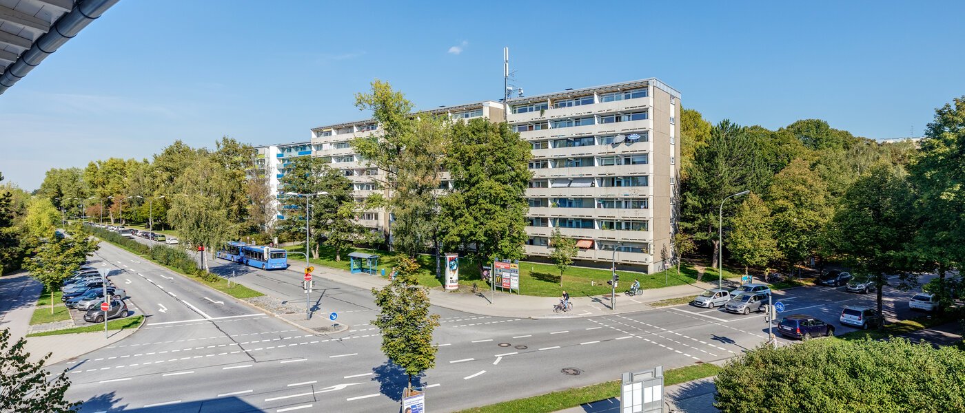 квартира München Parkstadt Solln 02 вид из окна 11253