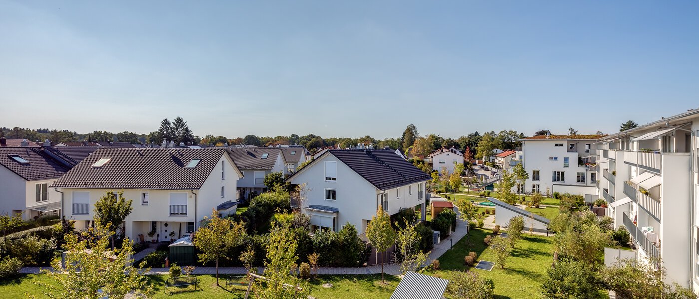 квартира München Parkstadt Solln 04 вид из окна 11253