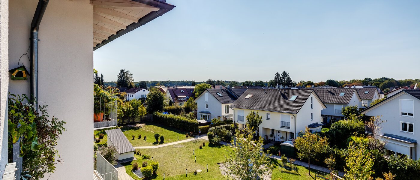 квартира München Parkstadt Solln 06 вид из окна 11253