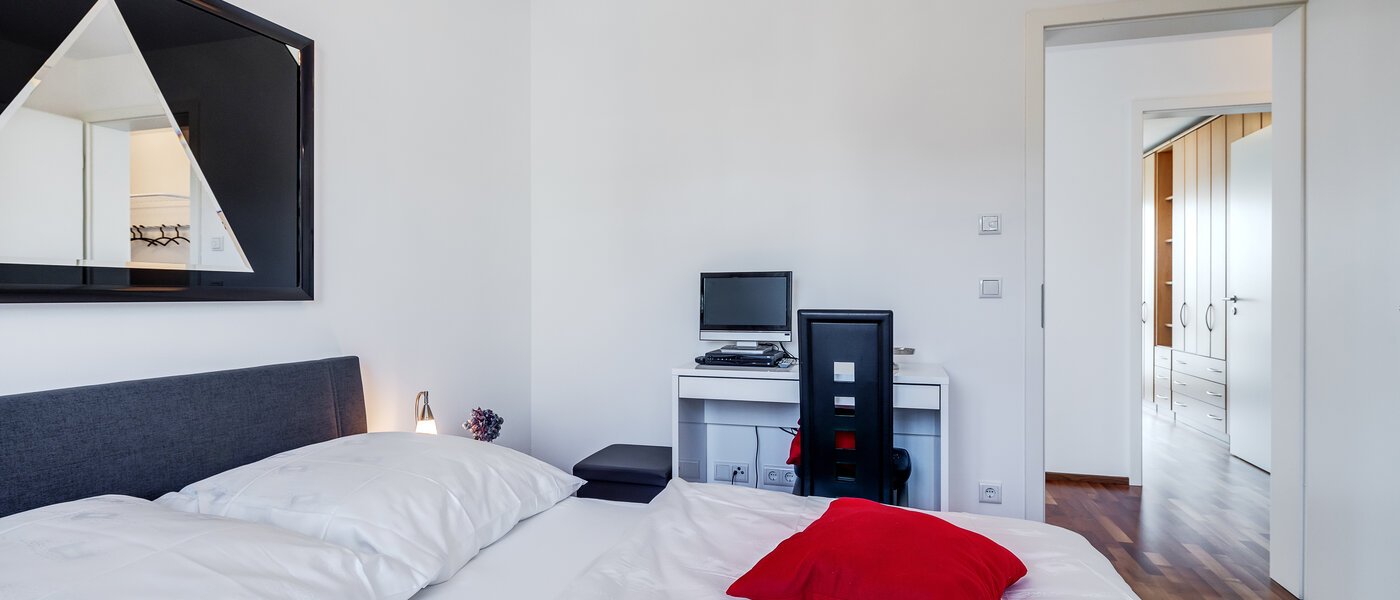 квартира München Parkstadt Solln 03 спальная комната 11253