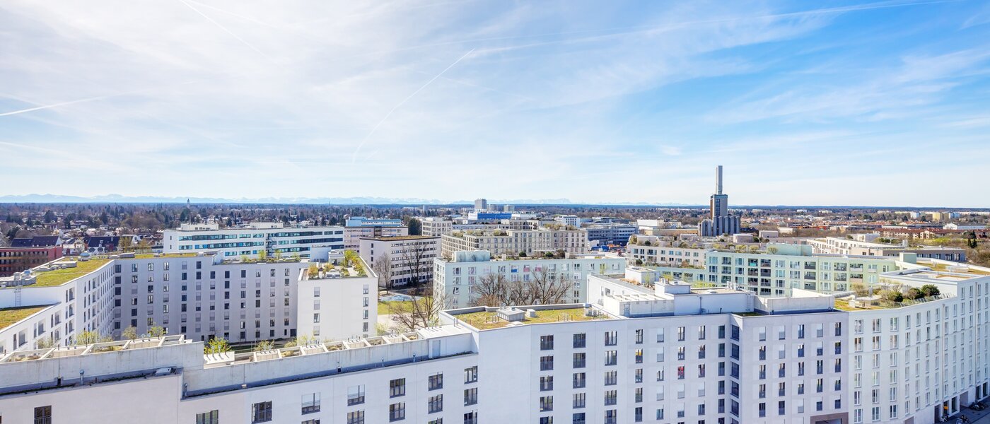 квартира München Obersendling 01 вид из окна 11254