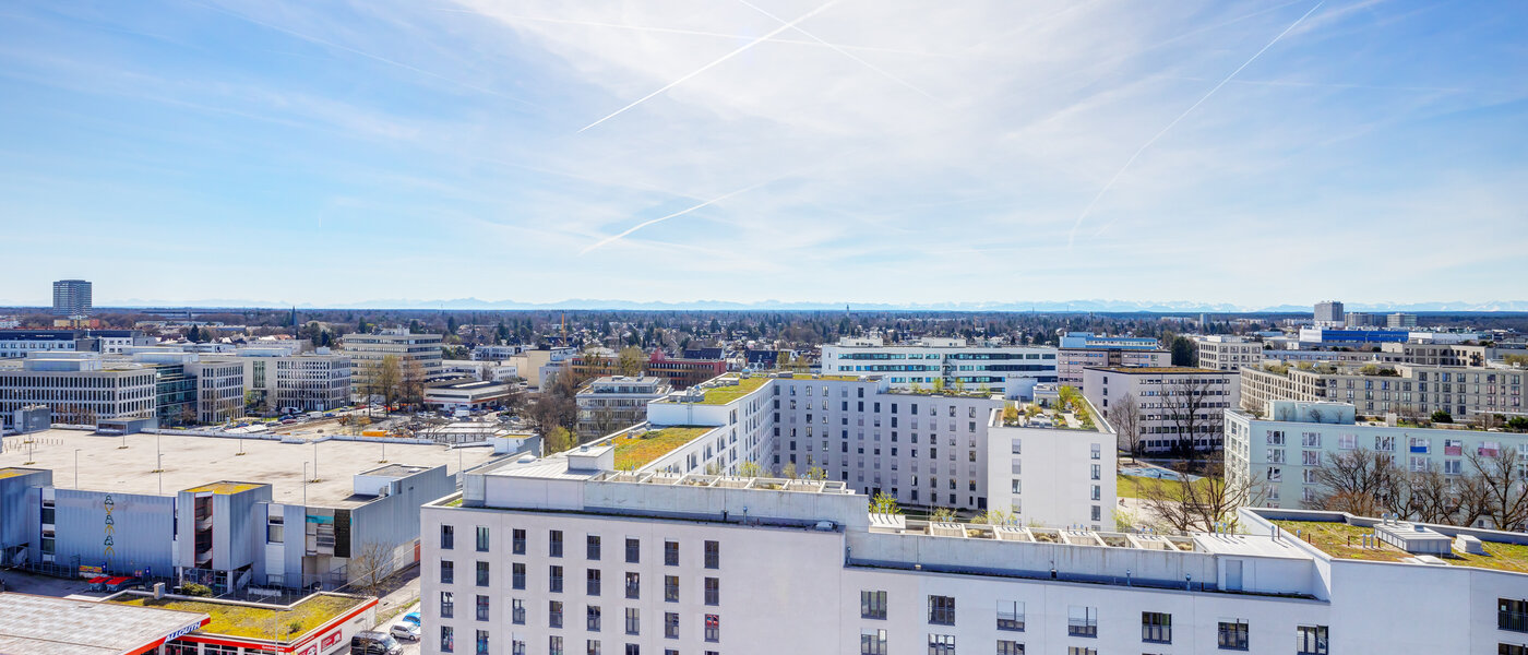 квартира München Obersendling 02 вид из окна 11254