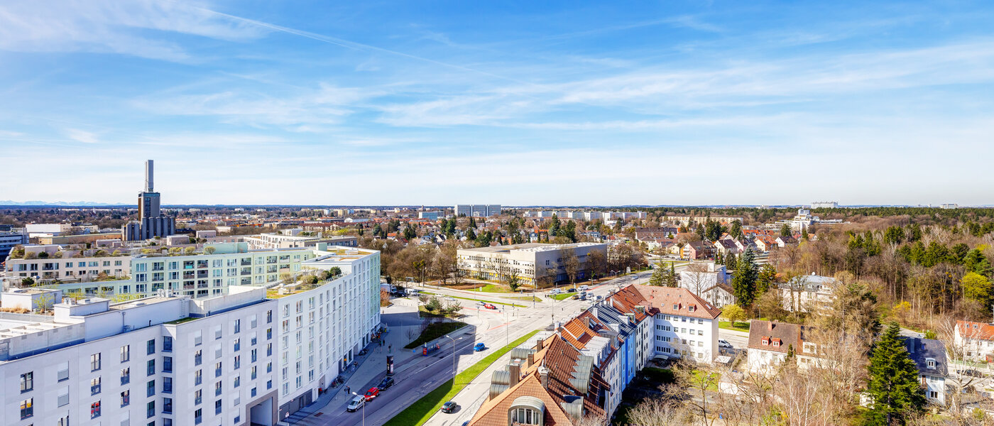 квартира München Obersendling 03 вид из окна 11254