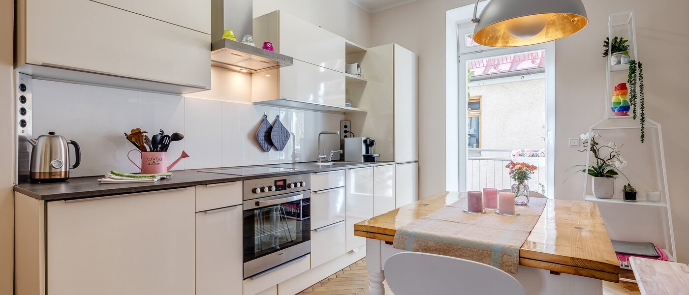 квартира München Glockenbachviertel 01 кухня 11255