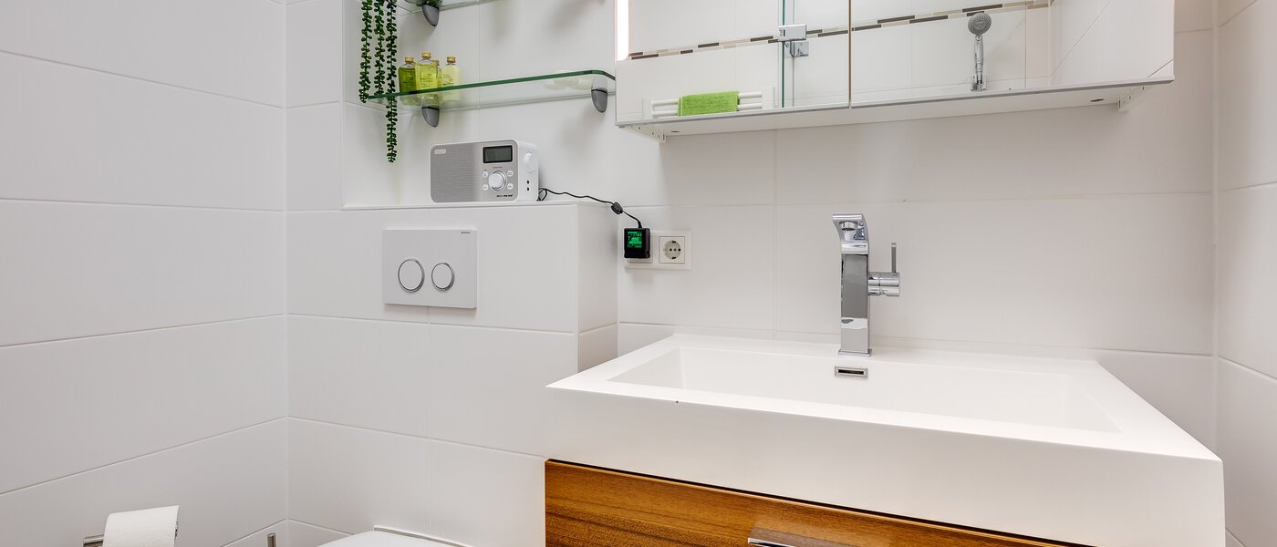 квартира München Glockenbachviertel 02 ванная комната 11255