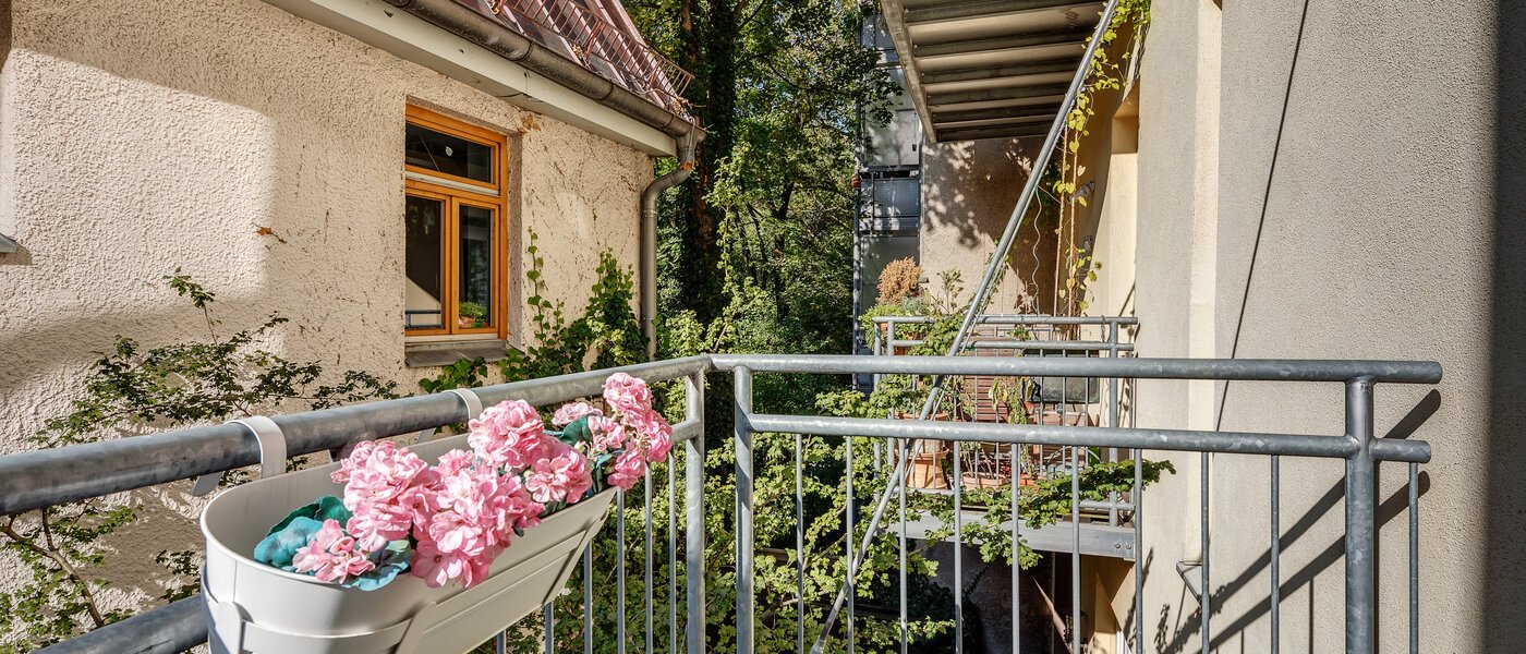 квартира München Glockenbachviertel 01 балкон 11255