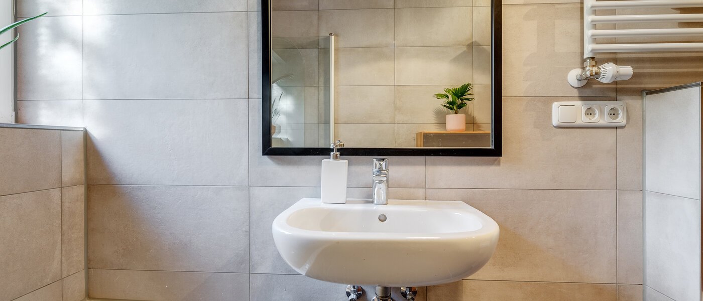 квартира München Parkstadt Bogenhausen 02 ванная комната 11256