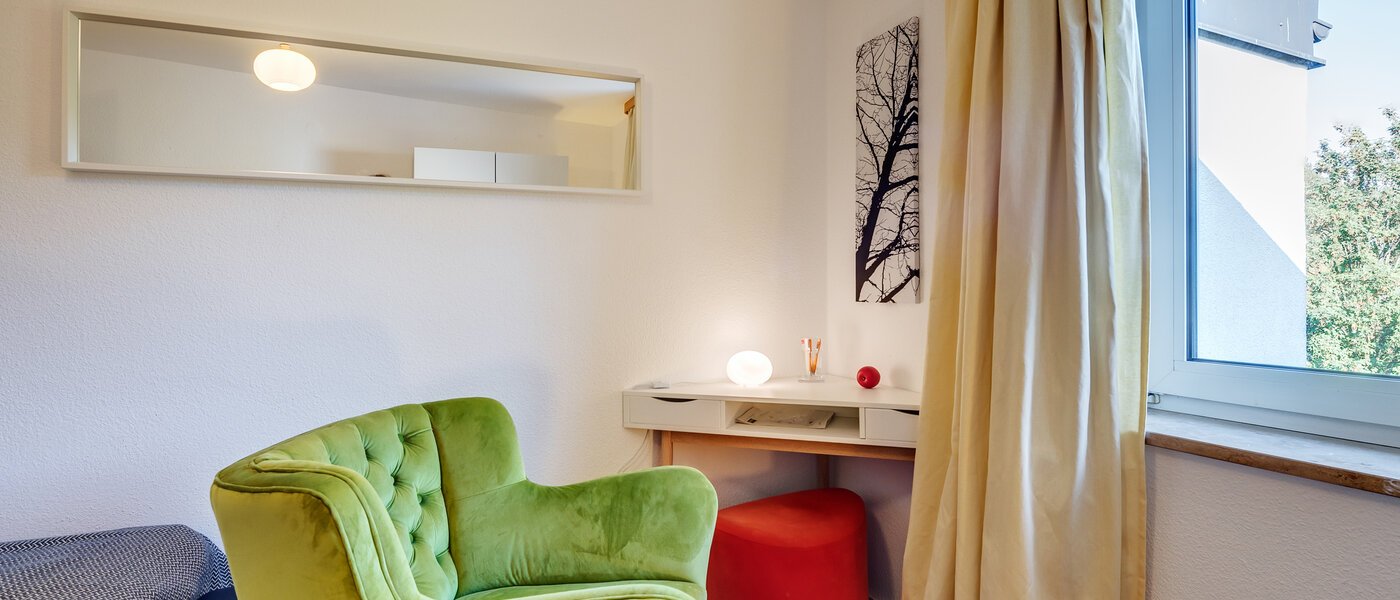 квартира München Parkstadt Bogenhausen 03 спальная комната 11256