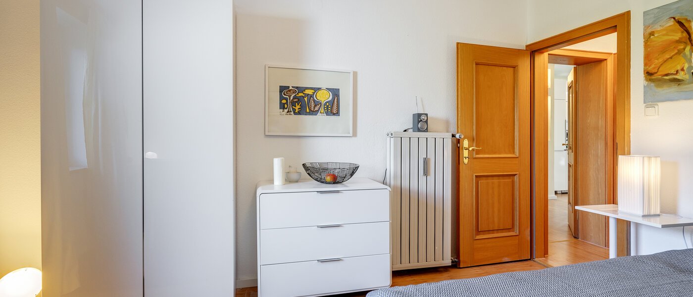 квартира München Parkstadt Bogenhausen 04 спальная комната 11256