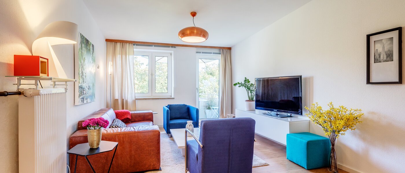 квартира München Parkstadt Bogenhausen 01 жилое пространство 11256