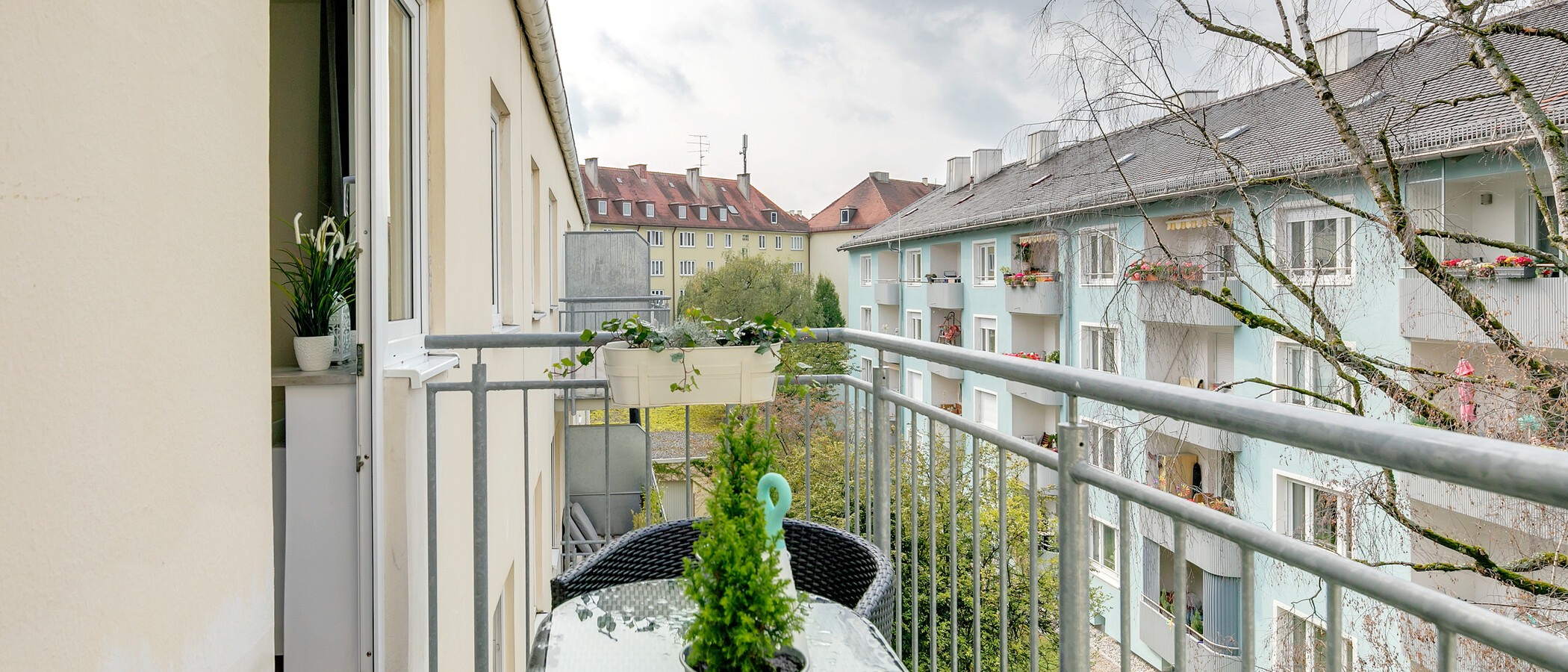 квартира München Neuhausen 01 балкон 11266