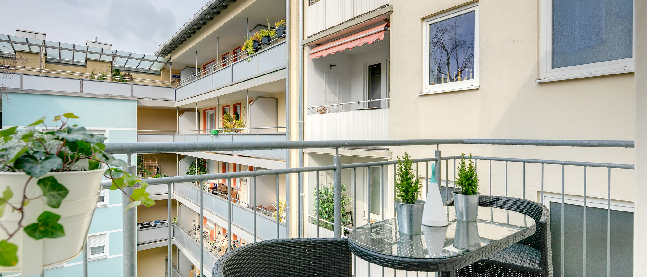 квартира München Neuhausen 02 балкон 11266