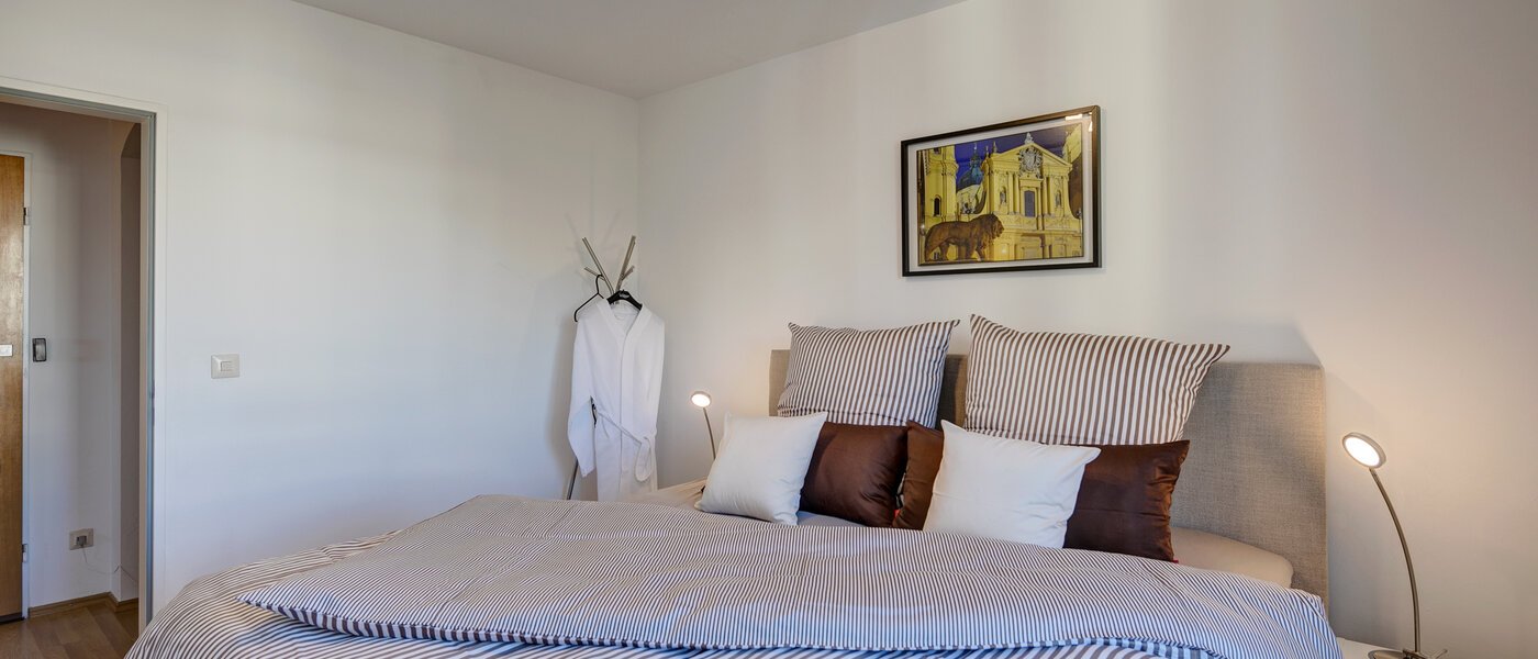 квартира München Moosach 04 спальная комната 11269