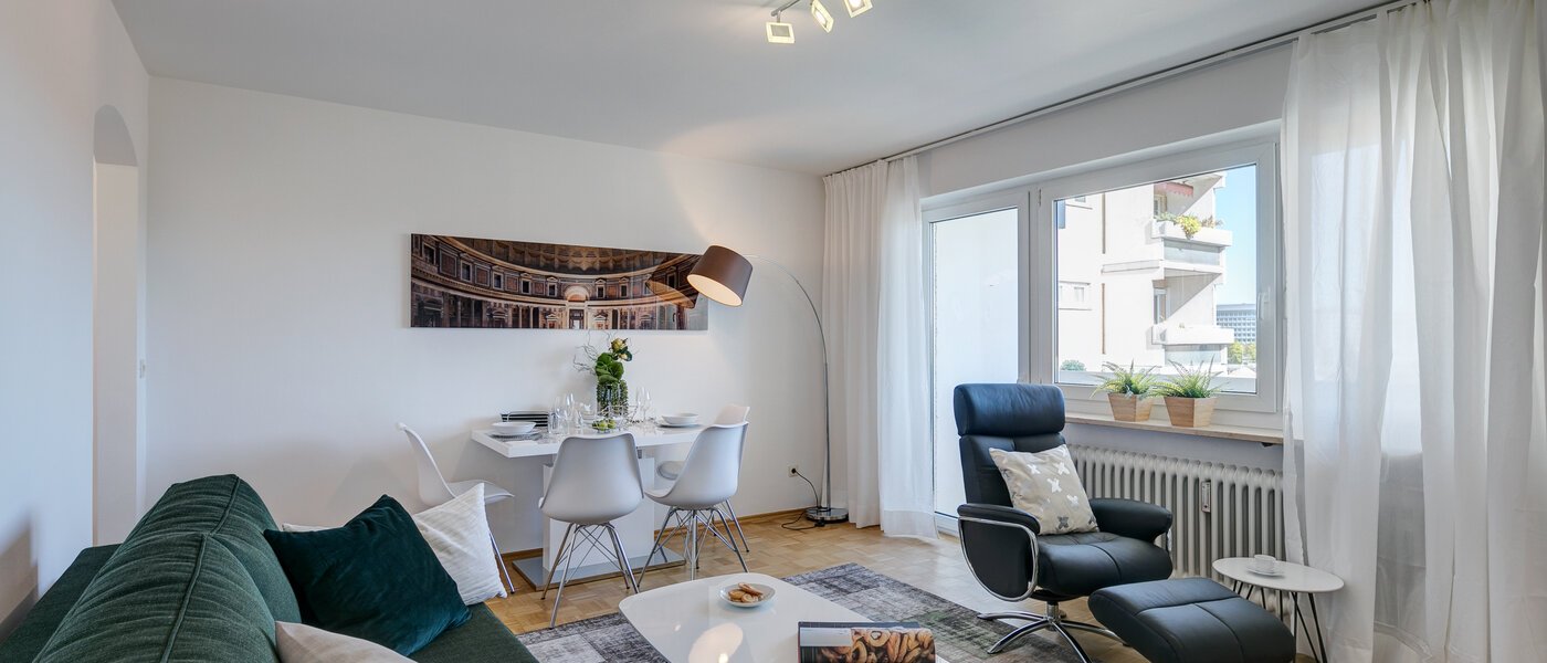 квартира München Moosach 02 жилое пространство 11269