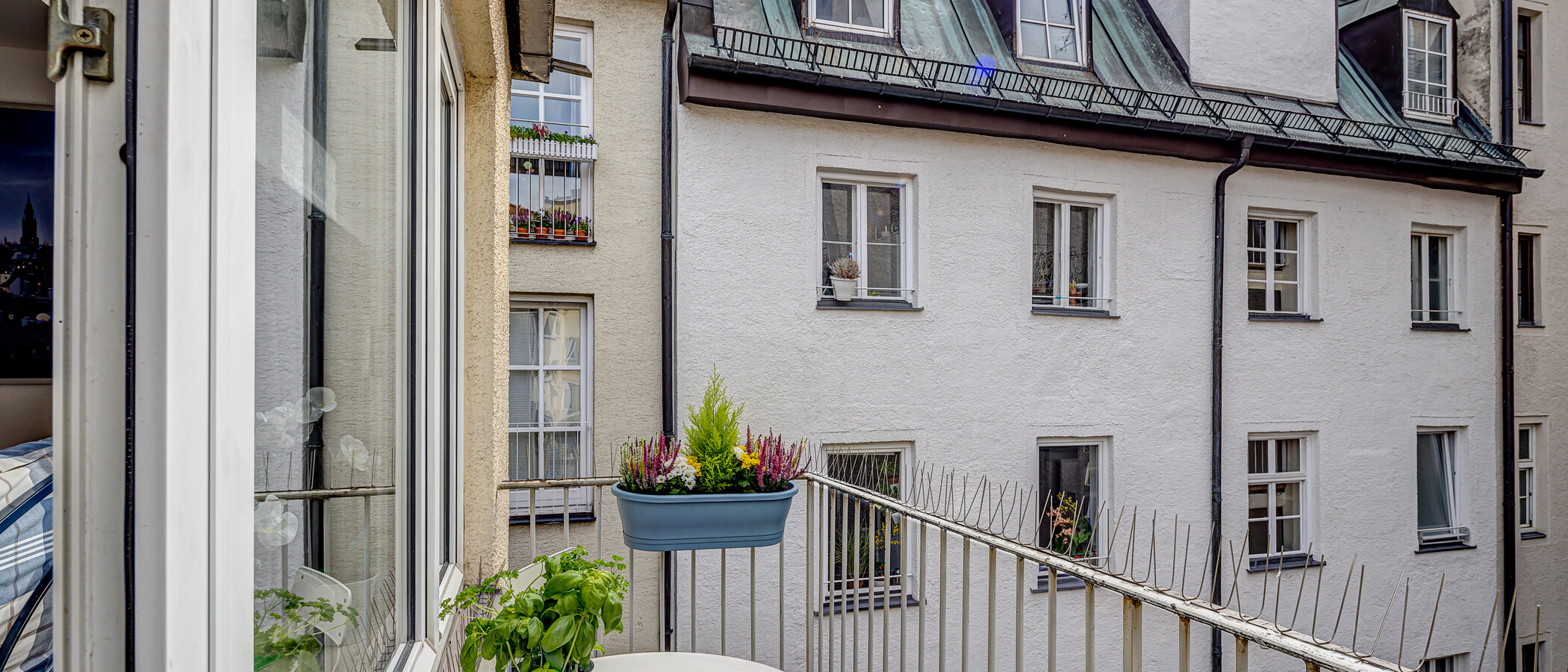 квартира München Lehel 01 балкон 11273