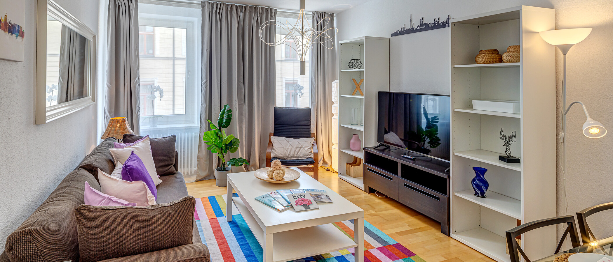 квартира München Lehel 01 жилое пространство 11273