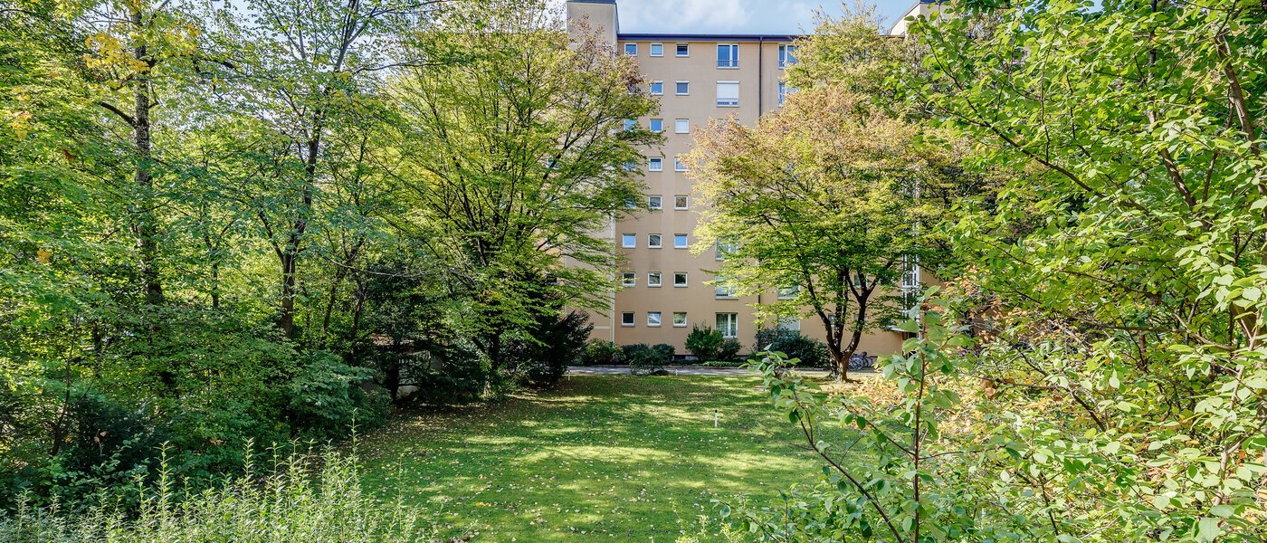 квартира München Parkstadt Bogenhausen 04 вид из окна 11276