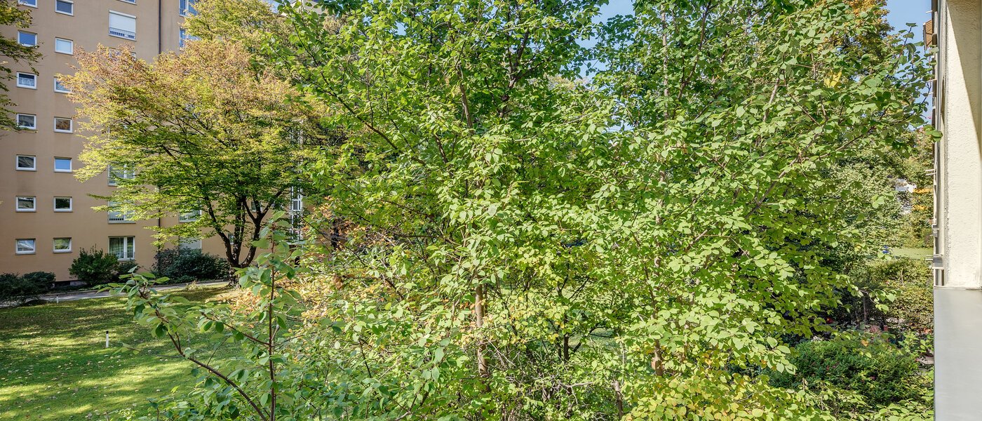 квартира München Parkstadt Bogenhausen 06 вид из окна 11276