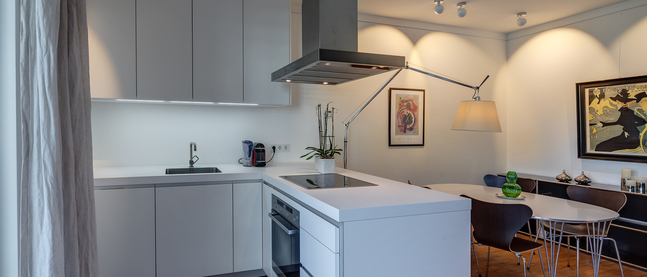 квартира München Schwabing-Nord (zw. Belgrad- & Leopoldstraße) 01 кухня 11278