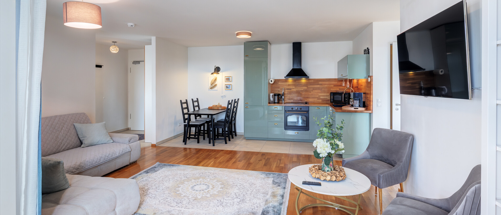 квартира München Obersendling 04 жилое пространство 11291