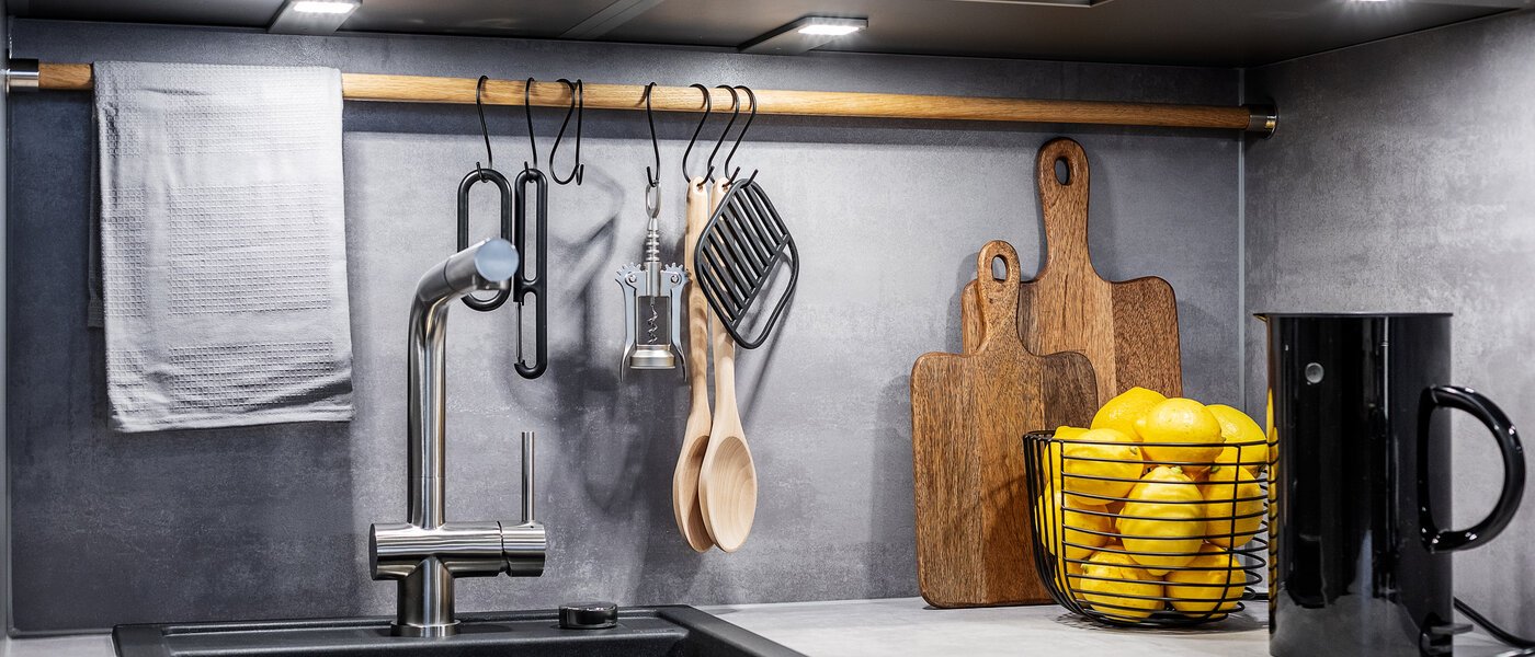 двухэтажная квартира-галерея München Maxvorstadt 03 кухня 11294