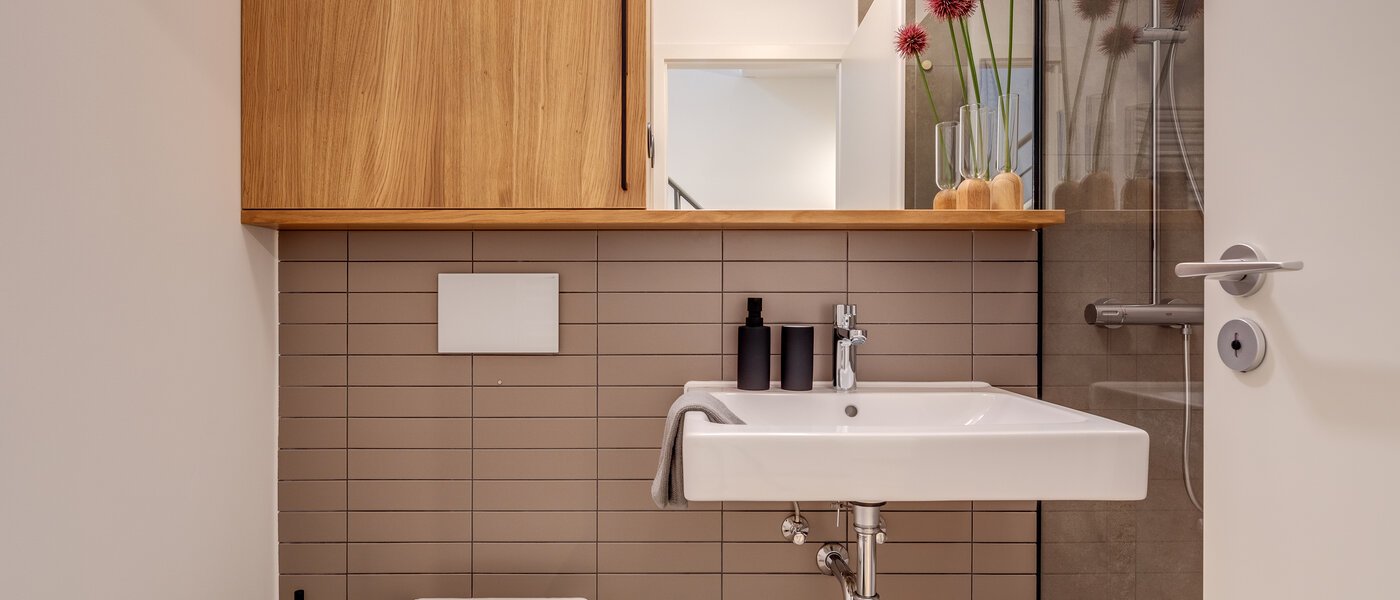 двухэтажная квартира-галерея München Maxvorstadt 03 ванная комната 11294