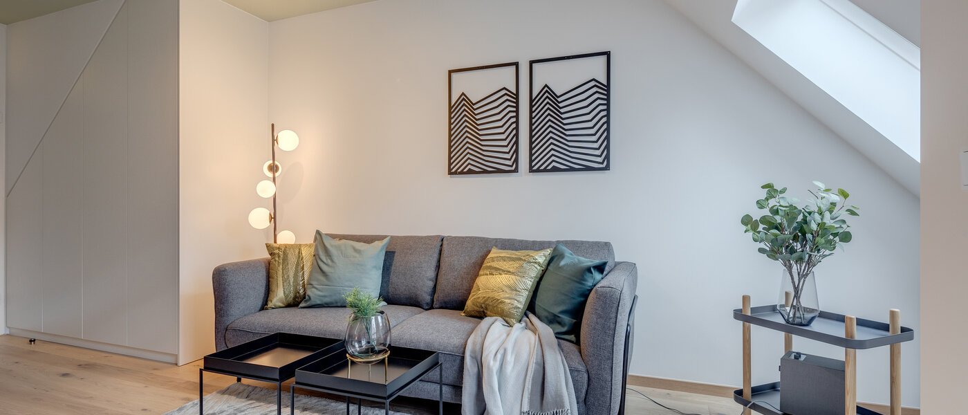 двухэтажная квартира-галерея München Maxvorstadt 02 жилое пространство 11294