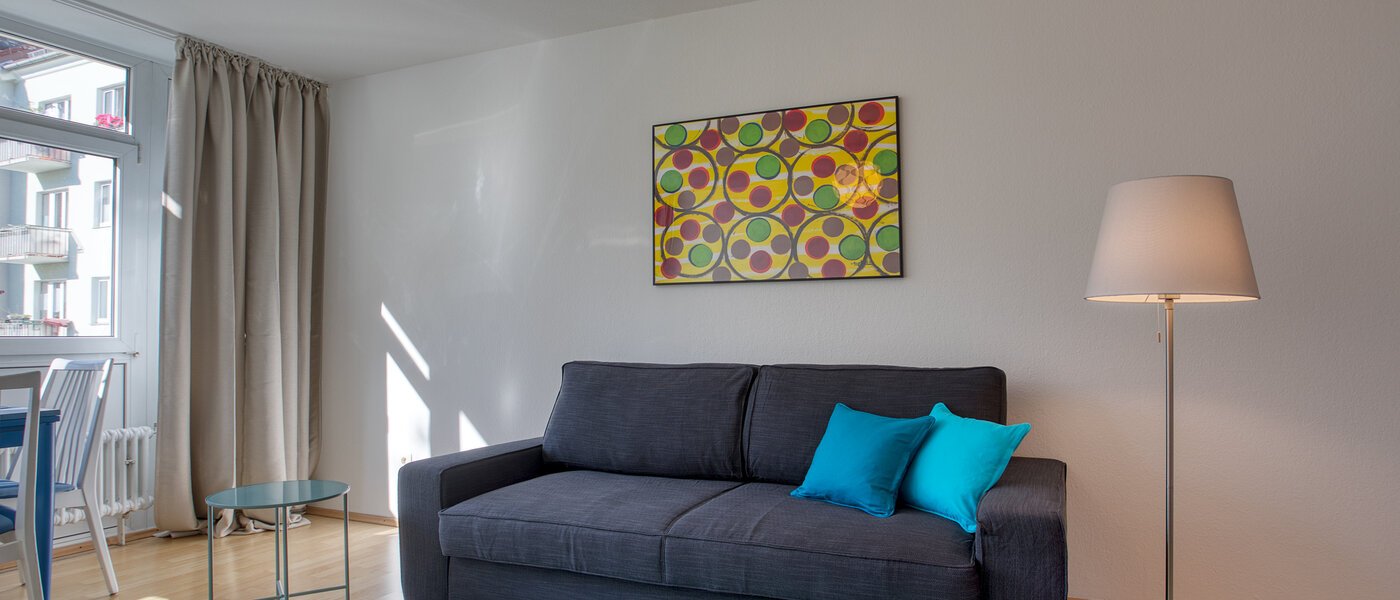 квартира München Isarvorstadt 03 жилое пространство 11296