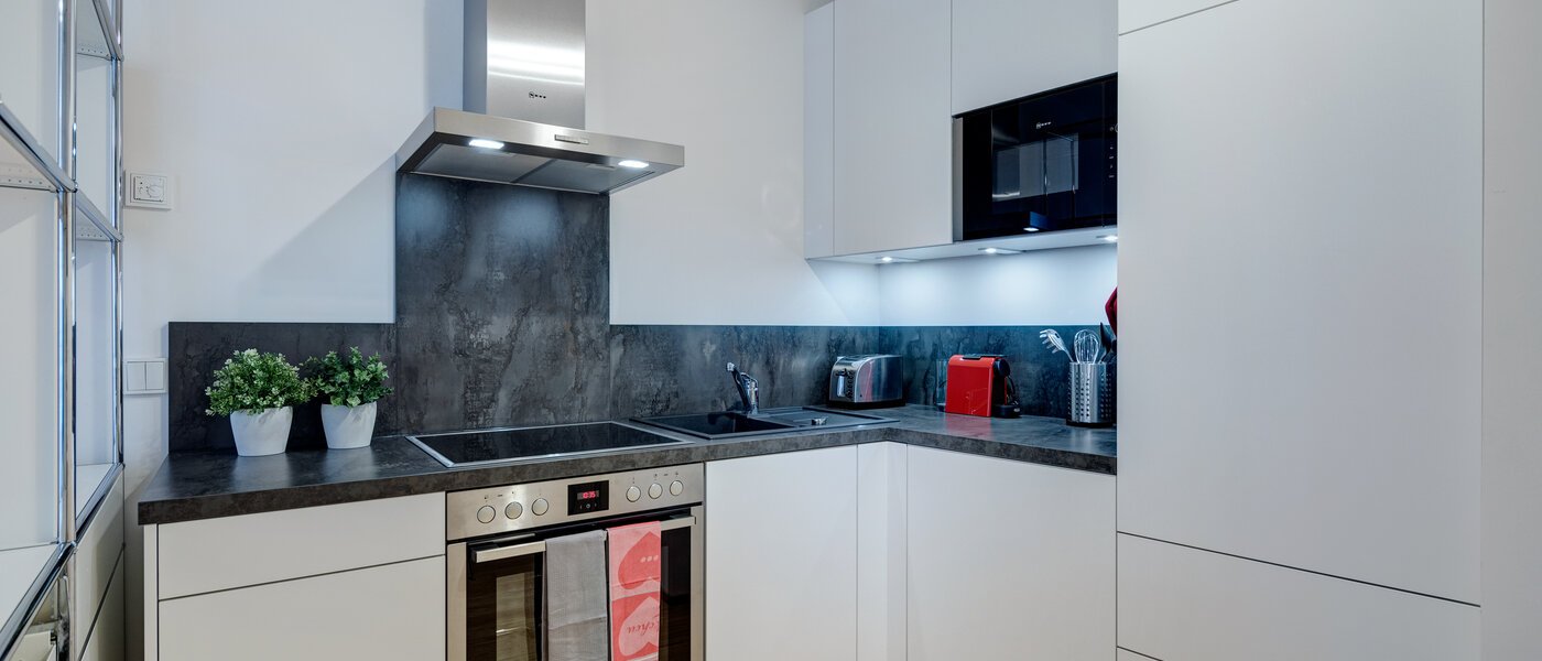 квартира München Bogenhausen 01 кухня 11300